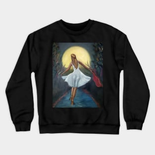 Dancing in the moonlight (detail) Crewneck Sweatshirt